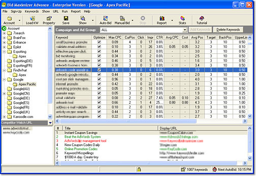 Bid Management & Bid Monitoring