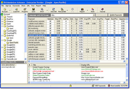 PPC Bid Management Software