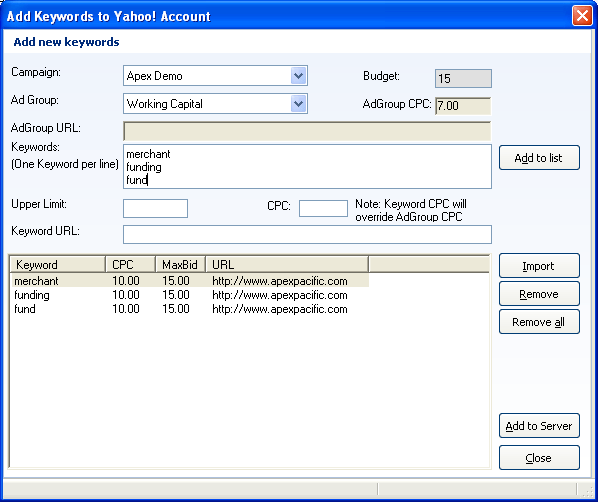 Bid Maximizer Program