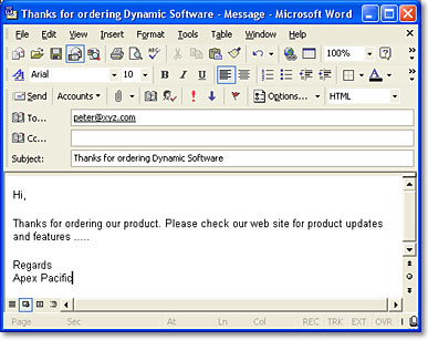 spam filtering